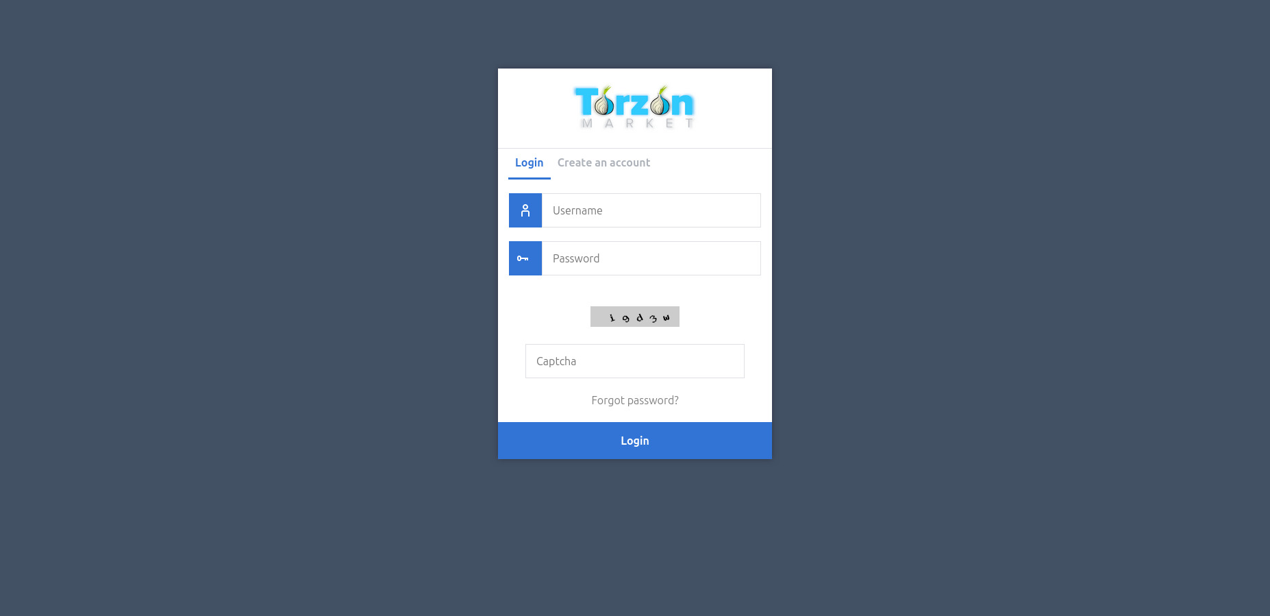 Torzon User Login